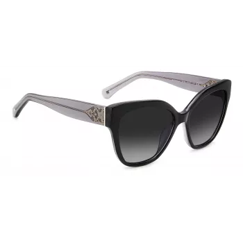 Kate Spade Savannah GS807F naiste päikeseprillid - tumeda Havana atsetaatraamiga pruunide gradiendiläätsedega 57/17/140 mm