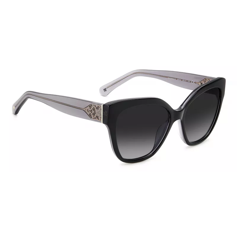 Kate Spade Savannah GS807F naiste päikeseprillid - tumeda Havana atsetaatraamiga pruunide gradiendiläätsedega 57/17/140 mm