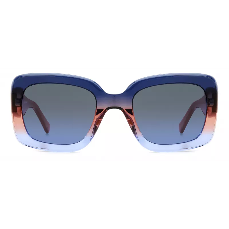 KATE SPADE Naiste Bellamy ruudukujulised atsetaatpäikeseprillid Havana pruun gradient 52mm