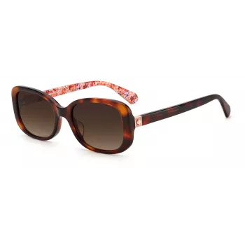 KATE SPADE Naiste Dionna Cat Eye Päikeseprillid - Must atsetaatraam hallide gradientläätsedega - 52/17/140 mm