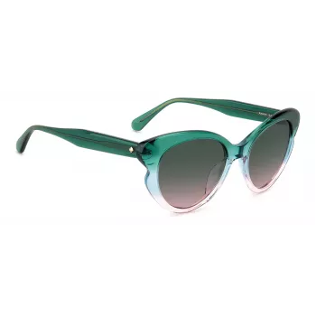 KATE SPADE Naiste Elina Kassisilma Päikeseprillid - Must Raam Hall Gradient Lääts 53mm