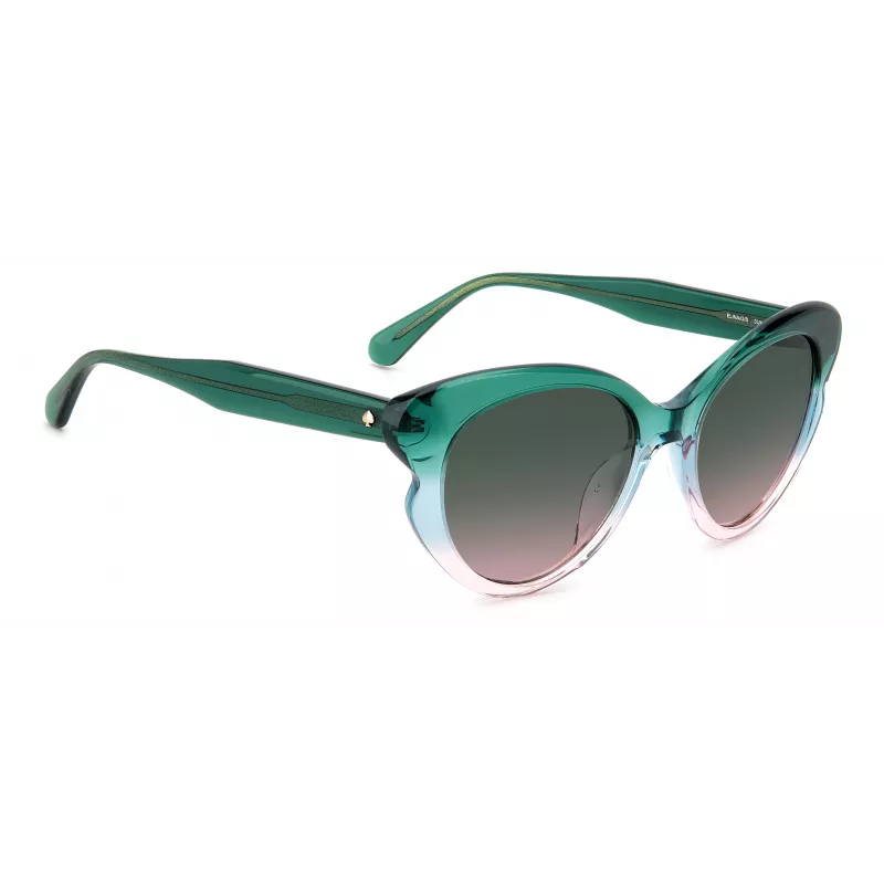 KATE SPADE Naiste Elina Kassisilma Päikeseprillid - Must Raam Hall Gradient Lääts 53mm