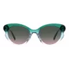 KATE SPADE Naiste Elina Kassisilma Päikeseprillid - Must Raam Hall Gradient Lääts 53mm