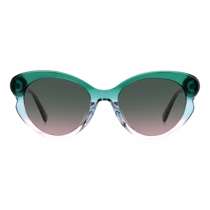 KATE SPADE Naiste Elina Kassisilma Päikeseprillid - Must Raam Hall Gradient Lääts 53mm