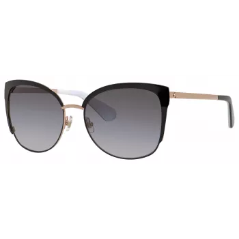 Kate Spade Naiste Genice Päikeseprillid - Must/Hall Gradient - 57mm