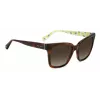 KATE SPADE Naiste Harlow Päikeseprillid GS086F5 - Ruudukujuline atsetaatraam 55/17/140 mm