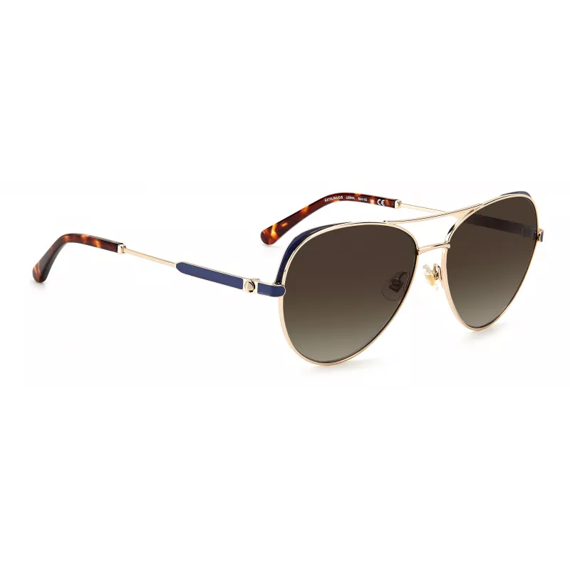 KATE SPADE Naiste KATALINAGSLKS Liblikpäikeseprillid Tume Havana Hall Gradient 59mm