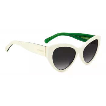 KATE SPADE Naiste Paisleigh SVK6 Ristkülikukujulised Päikeseprillid - Must Raam Hall Gradient Lääts 55/17/140 mm
