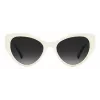 KATE SPADE Naiste Paisleigh SVK6 Ristkülikukujulised Päikeseprillid - Must Raam Hall Gradient Lääts 55/17/140 mm