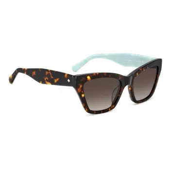 Kate Spade Naiste Päikeseprillid FAYGS086F4HA Havana Atsetaat Pruun Gradient 54mm