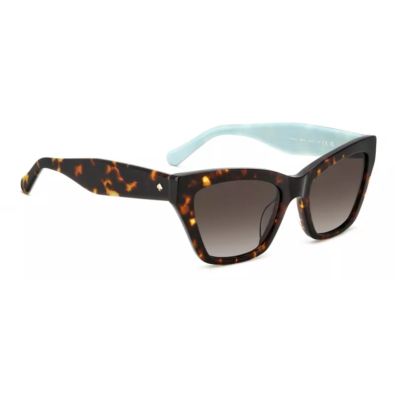 Kate Spade Naiste Päikeseprillid FAYGS086F4HA Havana Atsetaat Pruun Gradient 54mm