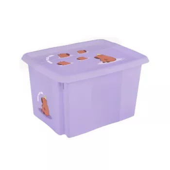 keeeper kaanega kast 45L Karolina Capybara 55,5x40x30cm pehme lilla