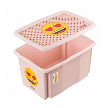 keeeper kaanega kast 45L Karolina “Emoji Hearts” 55,5x40x30cm roosa