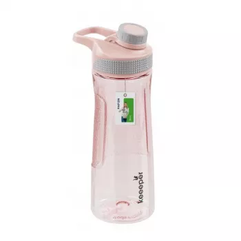 keeeper Daria joogipudel 730 ml roosa BPA-vaba bio-tsirkulaarne plastik klapiga kaas