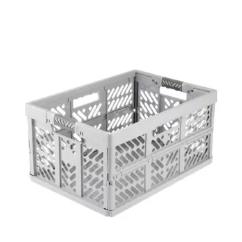 keeeper kokkupandav kast ben 45 L Nordic Grey — kandevõime kuni 50 kg, kokkupandav hoiukast 54 x 37 x 28 cm