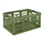 keeeper Kokkupandav kast Ben 54x37x28cm 45L Oliiv, kandevõime kuni 50 kg