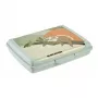 keeeper toidukonteiner Deco-Click-Box Mini 0,5L Carla 'Lazy Lui' 17x13x3,5cm roheline