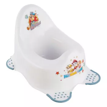 keeeper kids Coaster Adam Paw Patrol mänguasjakast, valge mitmevärvilise trükiga, 38 x 27 x 23,5 cm, kokkupandav riidest ja papist, eemaldatava kaanega, riidest käepidemetega, ~24 L