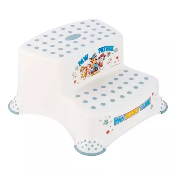 keeeper kids kaheastmeline taburet 'Igor' Paw Patrol, valge trükisega, kandevõime 80 kg, libisemiskindel, 40x37x21 cm