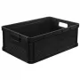 keeeper Robert 45L grafiitveokast, 30kg koormus, 60x40x22cm, virnastatav eurokonteiner kaanega