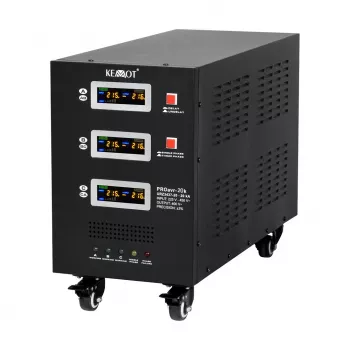 KEMOT PROavr-20k Automaatne Kolmefaasiline Pingestabilisaator 20 kVA