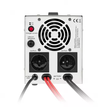KEMOT PROsinus-800 Avariitoiteallikas – puhas siinuslaine inverter 12V laadimisfunktsiooniga, 230V, 800VA/500W