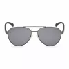 KENNETH COLE KC1318-5808A meeste päikeseprillid – klassikaline ristkülikukujuline metallraam UV400 kaitsega (58/15/140 mm)