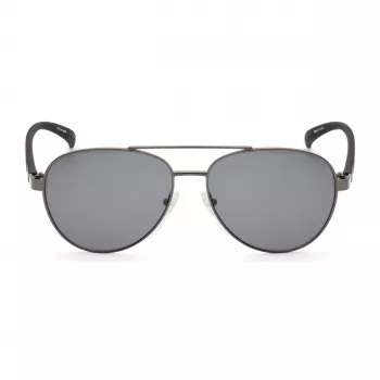 KENNETH COLE KC1318-5808A meeste päikeseprillid – klassikaline ristkülikukujuline metallraam UV400 kaitsega (58/15/140 mm)