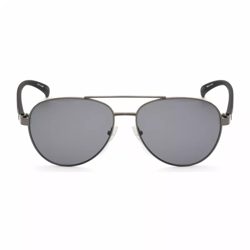 KENNETH COLE KC1318-5808A meeste päikeseprillid – klassikaline ristkülikukujuline metallraam UV400 kaitsega (58/15/140 mm)