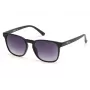 KENNETH COLE KC1414-5402B Meeste ristkülikukujulised päikeseprillid - must raam, hallid läätsed 55/18/145 mm UV400