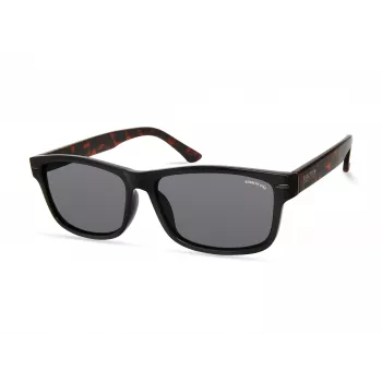 Kenneth Cole KC2985-5801A meeste ristkülikukujulised atsetaatpäikeseprillid - must/hall 58mm