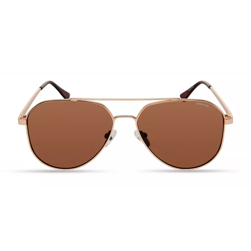 Kenneth Cole KC3009-5932E meeste ristkülikukujulised atsetaatpäikeseprillid - Havana/Pruun - 59/15/145 mm - UV400