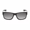KENNETH COLE MAN KC1246-5801B Päikeseprillid - Läikiv must raam, hall polükarbonaat lääts, 58mm