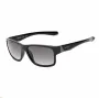 KENNETH COLE MAN KC1246-5801B Päikeseprillid - Läikiv must raam, hall polükarbonaat lääts, 58mm