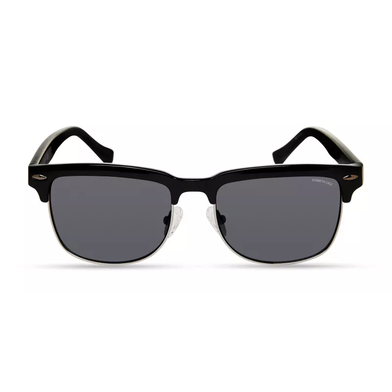 KENNETH COLE MAN KC2972-5301A Päikeseprillid 53/18/145 mm Must ruudukujuline raam Hall lääts
