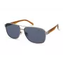 KENNETH COLE MAN KC2987-6310V Ristkülikukujulised päikeseprillid - must atsetaatraam, suitsuhallid polükarbonaatklaasid, UV400 kaitse, 63/15/140 mm