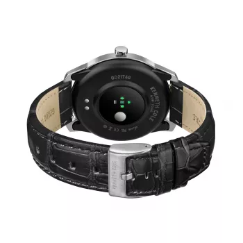 KENNETH COLE Men's Automatic Skeleton Watch KCWGD2174061 - 45mm Stainless Steel Case, Brown Leather Band