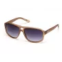 Kenneth Cole Men's KC2986-5846B Ristkülikukujulised päikeseprillid - Havana/Pruun - 58 mm lääts - UV400 kaitse