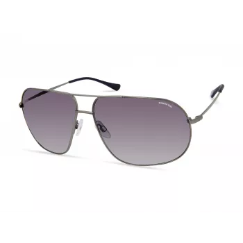 Kenneth Cole meeste ristkülikukujulised päikeseprillid KC2984-6709B - must raam, suitsuhalli värvi läätsed