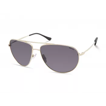 Kenneth Cole Meeste Ristkülikukujulised Päikeseprillid KC2971-6032A - Must raam, Hall lääts, 60mm