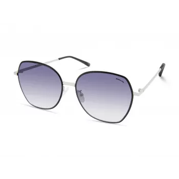 KENNETH COLE Naiste KC2961-6110W Ruudukujulised Päikeseprillid Pruun Gradient 61mm