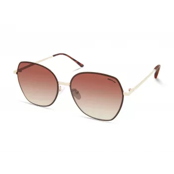 KENNETH COLE Naiste päikeseprillid KC2961-6132F Havana kilpkonnamustriga raam, pruun gradientlääts, 61 mm