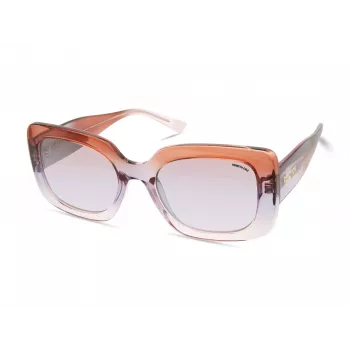 KENNETH COLE Naiste Päikeseprillid KC2966-5383Z Must Atsetaat Ruudukujuline Raam Hall Gradient Lääts 53mm