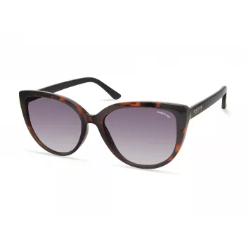 KENNETH COLE Naiste päikeseprillid KC2979-5501B - Ristkülikukujuline must raam, suitsuläätsed, UV400 kaitse