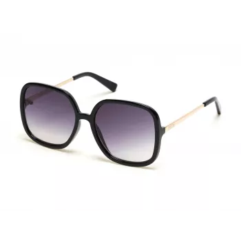 Kenneth Cole naiste päikeseprillid KC2981-5601B - must raam, hall lääts, 56 mm