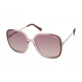 Kenneth Cole naiste päikeseprillid KC2981-5678Z - Ristkülikukujuline atsetaatraam hallide läätsedega - 56/17/145 mm