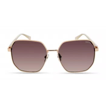 KENNETH COLE Naiste Päikeseprillid KC3000-6028T Ristkülikukujulised Pruun Kilpkonn 60mm