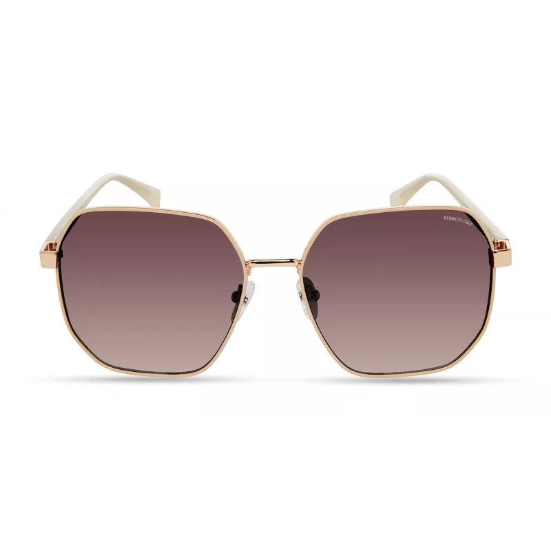 KENNETH COLE Naiste Päikeseprillid KC3000-6028T Ristkülikukujulised Pruun Kilpkonn 60mm