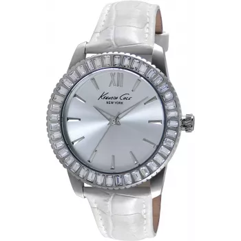 KENNETH COLE Naiste Kell IKC2849 40mm Hõbedane Roostevabast Terasest Võrk