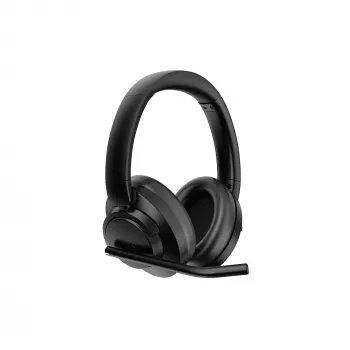 Kensington C3550 EQ Wired Over-Ear Headset with USB-C, Noise-Cancelling Microphone, Black